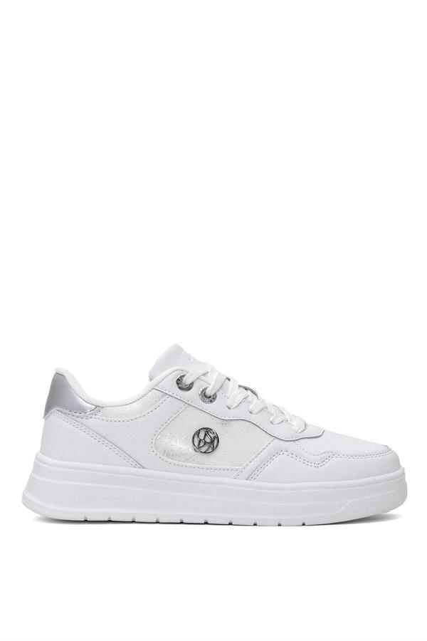 U.S. Polo Assn. 101946741 5P Emora 5Fx Kadın Klasik Sneaker Beyaz - Image 1