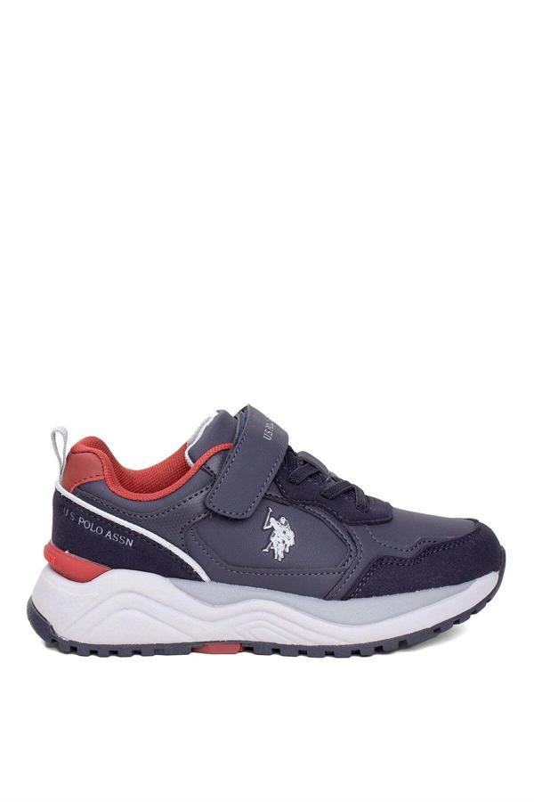 U.S. Polo Assn. 101885693 4F Habe 4Pr Erkek Çocuk Yürüyüş Ayakkabısı Lacivert - Image 1