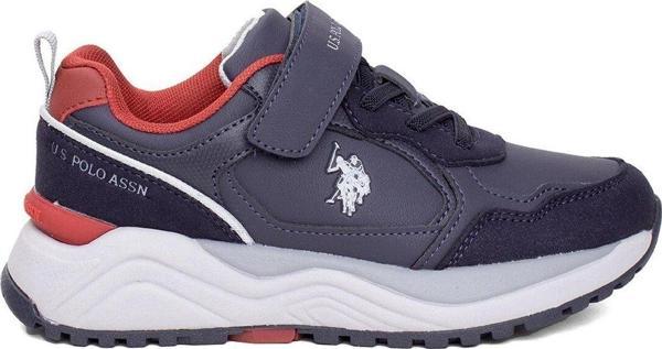 U.S. Polo Assn. 101885693 4F Habe 4Pr Erkek Çocuk Yürüyüş Ayakkabısı Lacivert - Image 1