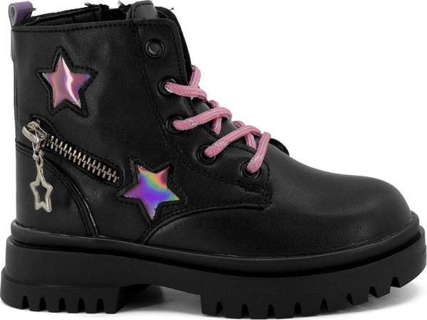 Pepino Kids Pepino Pk23-1525 Patik Kız Çocuk Düz Bot Siyah - Image 1