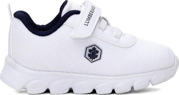 Lumberjack 101941692 5M First 5Fx Bebe Erkek Çocuk Koşu Ayakkabısı Beyaz - Lacivert - Image 1