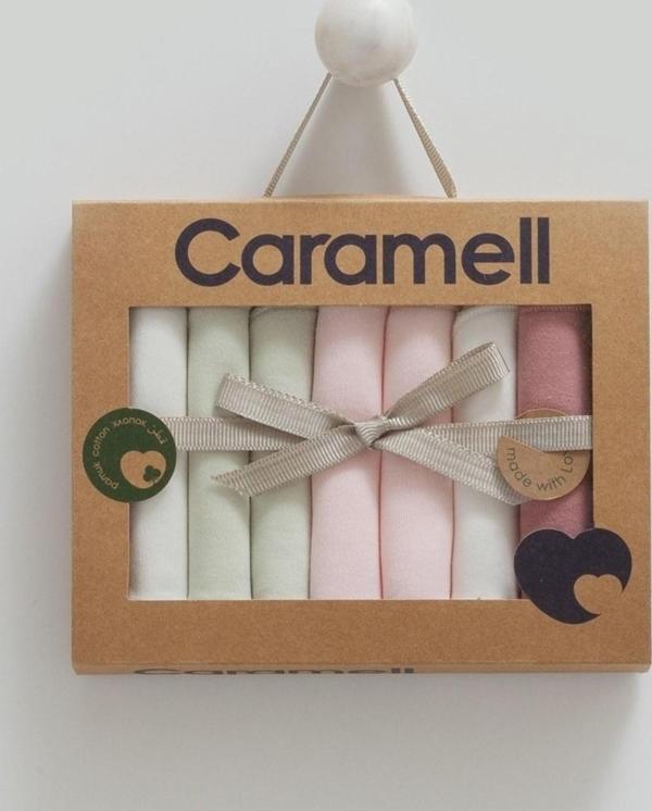 Caramell 7'li Bebek Penye Mendili MND1335 - Image 1