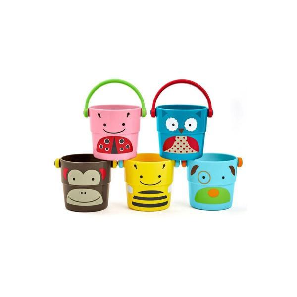 Skip Hop Zoo Banyo Oyuncağı Kova Seti 235355 - Image 1