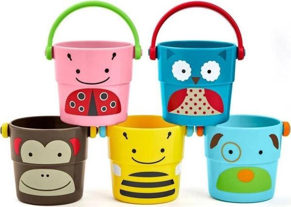 Skip Hop Zoo Banyo Oyuncağı Kova Seti 235355 - Image 1