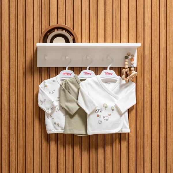 Tiffany Baby Farm Village Theme 3'lü Zıbın Set 51078 - Image 1