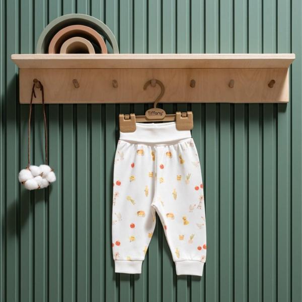 Tiffany Baby Strawberry Organik Theme Patiksiz Pantolon 45006 - Image 1