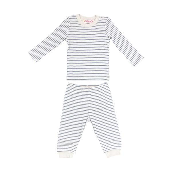 Tiffany Baby Organik Modal Theme Çizgili İkili Takım 89012 - Image 1