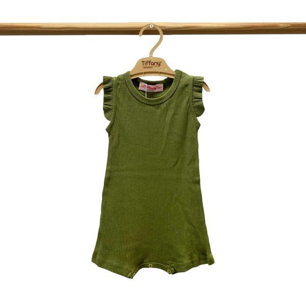 Tiffany Baby Organik Theme Fırfırlı Rompy 88089 - Image 1