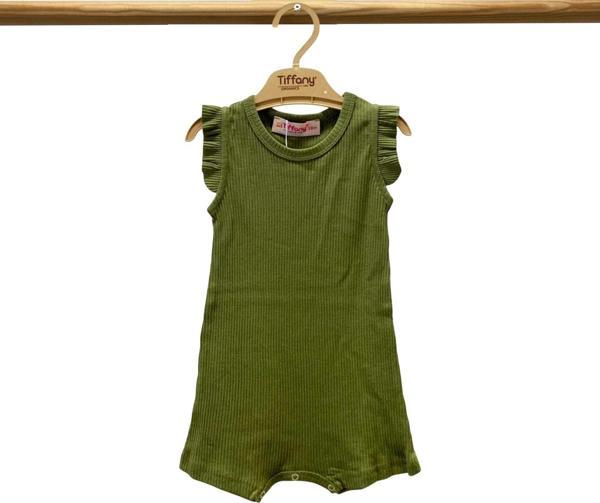 Tiffany Baby Organik Theme Fırfırlı Rompy 88089 - Image 1