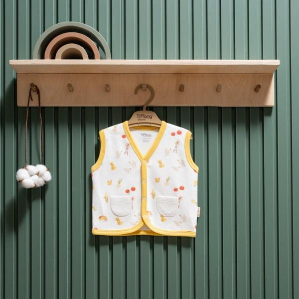 Tiffany Baby Strawberry Organik Theme Yelek 45005 - Image 1
