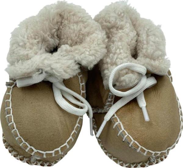 Funny Baby Kürklü Deri Soft Bebek Ayakkabası 4070 - Image 1