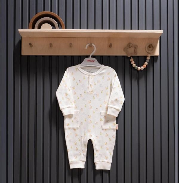 Tiffany Baby Pear Jakarlı Theme Patikli Tulum 40040 - Image 1