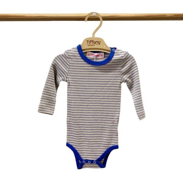 Tiffany Baby Organik Theme Uzun Kol Çizgili Body 89011 - Image 1