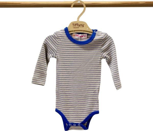 Tiffany Baby Organik Theme Uzun Kol Çizgili Body 89011 - Image 1