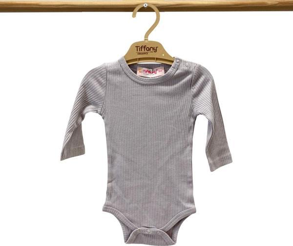 Tiffany Baby Organik Theme Uzun Kol Çıtçıtlı Body 88011 - Image 1
