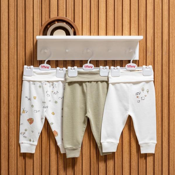 Tiffany Baby Farm Village Theme 3'lü Patiksiz Pantolon 51006 - Image 1