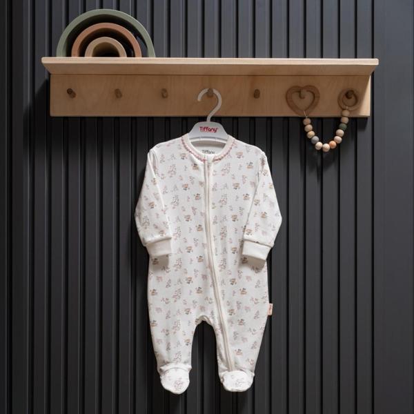 Tiffany Baby Cute Cats Theme Fermuarlı Tulum 34040 - Image 1