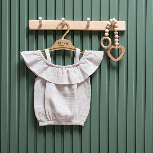 Tiffany Baby Müslin Theme İp Askılı Tişört 26122 - Image 1