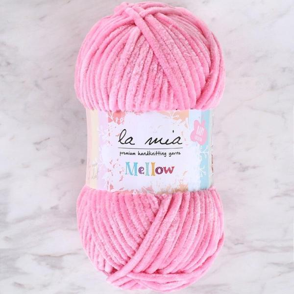 La Mia Mellow Pembe El Örgü İpi - 914 - 34160 - Image 1