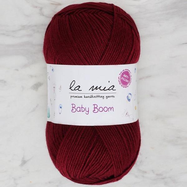 La Mia Baby Boom Bordo El Örgü İpi - 110 - 34453 - Image 1