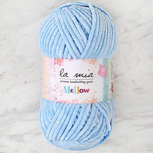 La Mia Mellow Bebe Mavi El Örgü İpi - 907 - 34156 - Image 1