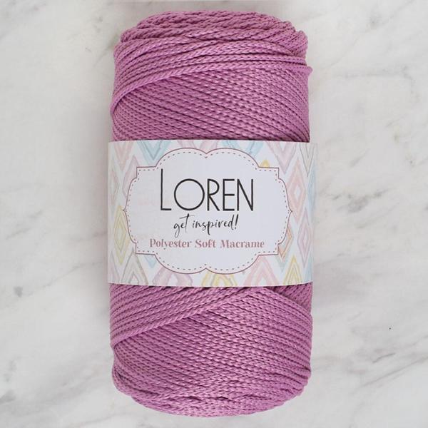  Polyester Soft Macrame Gül Kurusu El Örgü İpi - LM021 - 34450 - Image 1