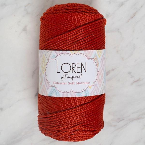  Polyester Soft Macrame Tarçın El Örgü İpi - LM012 - 34431 - Image 1