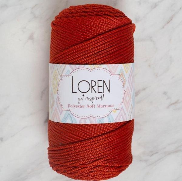  Polyester Soft Macrame Tarçın El Örgü İpi - LM012 - 34431 - Image 1
