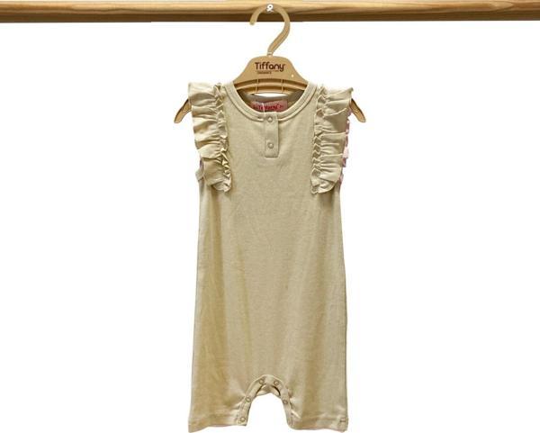 Tiffany Baby Organik Theme Fırfırlı Düğmeli Modal - Image 1