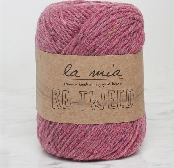 La Mia Re-Tweed Gül Kurusu Melanj El Örgü İpi - L140 - 34417 - Image 1