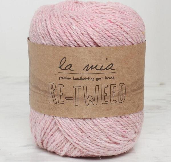 La Mia Re-Tweed Açık Pembe Melanj El Örgü İpi - L101 - 34414 - Image 1