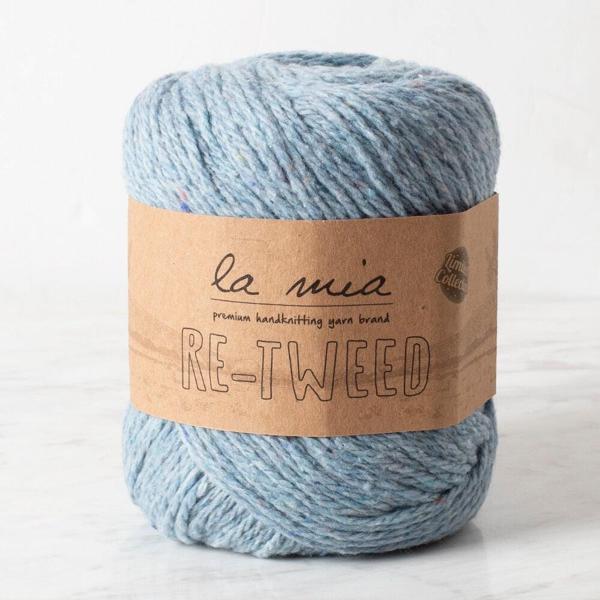 La Mia Re-Tweed Mavi Melanj El Örgü İpi - L106 - 34409 - Image 1