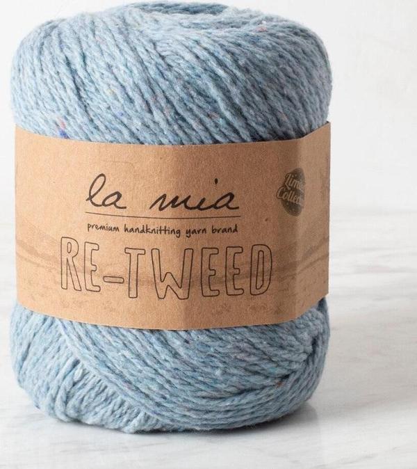 La Mia Re-Tweed Mavi Melanj El Örgü İpi - L106 - 34409 - Image 1