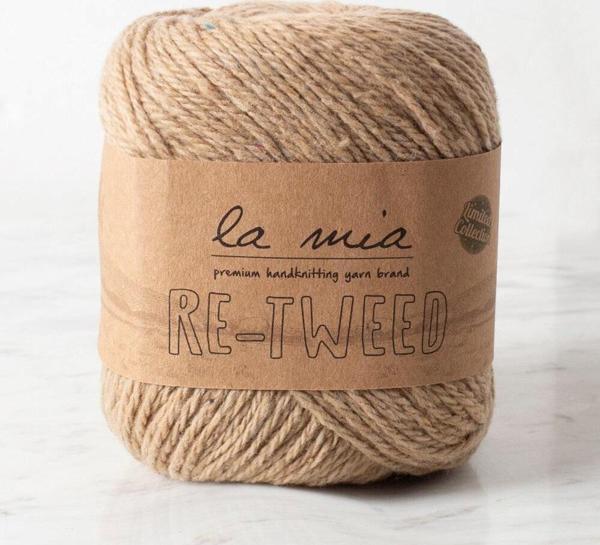 La Mia Re-Tweed Bej Melanj El Örgü İpi - L122 - 34407 - Image 1