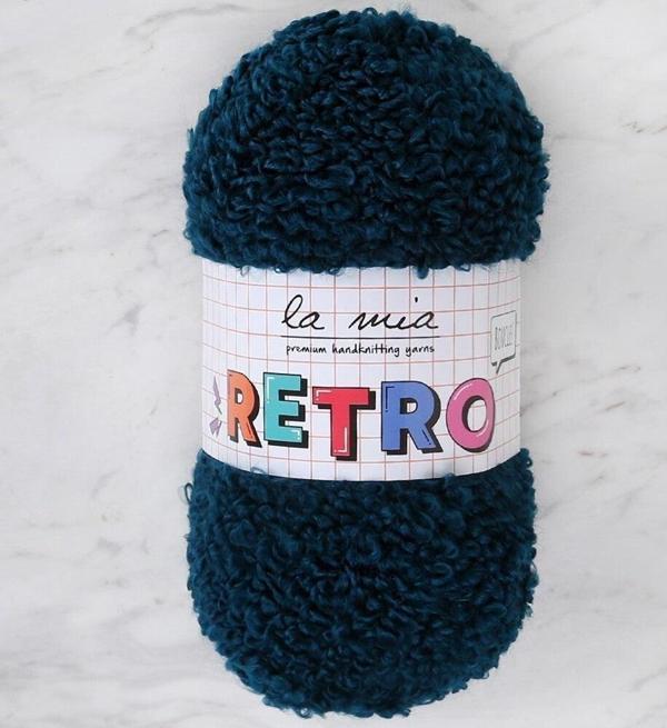La Mia RETRO Petrol Mavisi El Örgü İpi - LM5206 - Image 1
