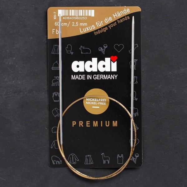 Addi 2,5mm 60cm Klasik Misinalı Şiş- 105-7 - Image 1