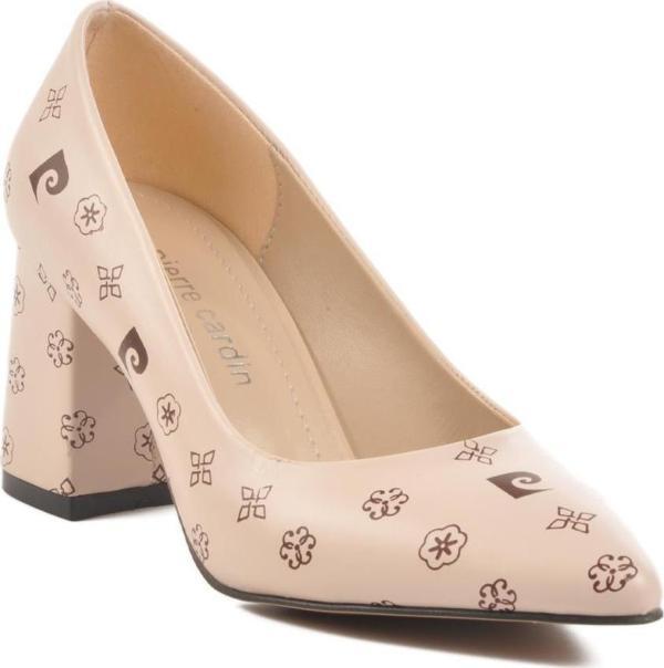 Pierre Cardin 50176 Z Bej-Kahve Kadın Topuklu Ayakkabı - Image 1