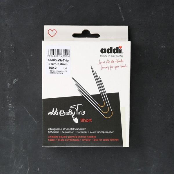 Addi CrasyTrio 3 lü 5 Mm 21 Cm Misinalı Çorap Şişi - Image 1