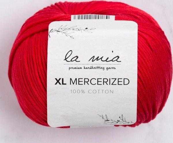 La Mia XL Mercerized Kırmızı El Örgü İpi - 19 - 33762 - Image 1