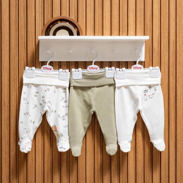 Tiffany Baby Farm Village Theme 3'lü Patikli Pantolon 51007 - Image 1