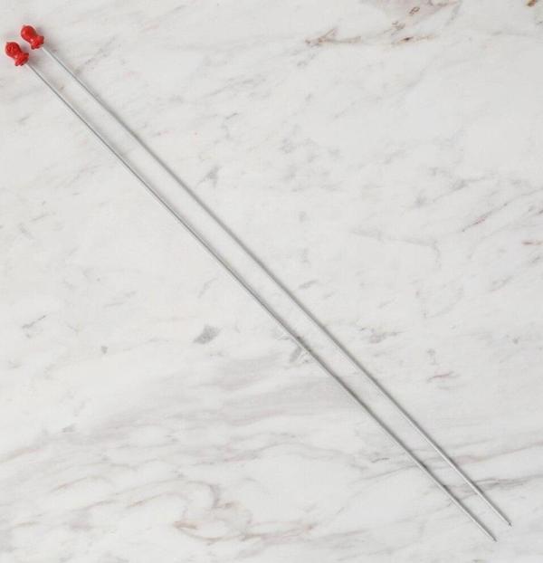  Crafts 2,5 mm 35 cm Klasik Alüminyum Örgü Şi - Image 1