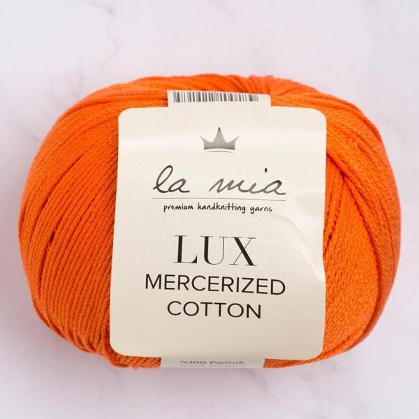 La Mia Lux Mercerized Cotton Turuncu El Örgü İpi - 194 - 33755 - Image 1