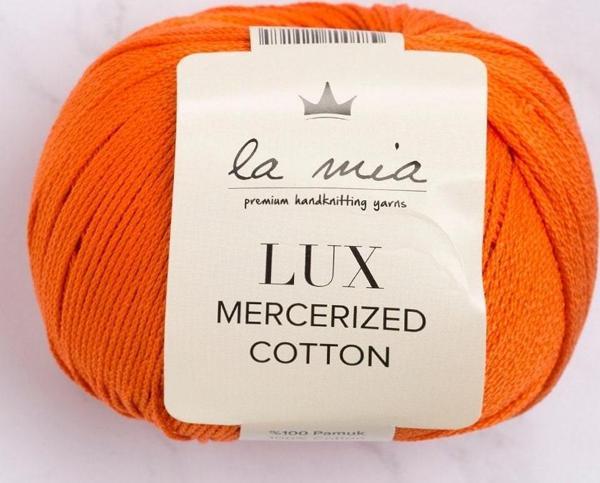 La Mia Lux Mercerized Cotton Turuncu El Örgü İpi - 194 - 33755 - Image 1