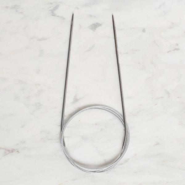  Crafts 2.5 mm Çelik Misinalı Şiş 100 cm - Image 1