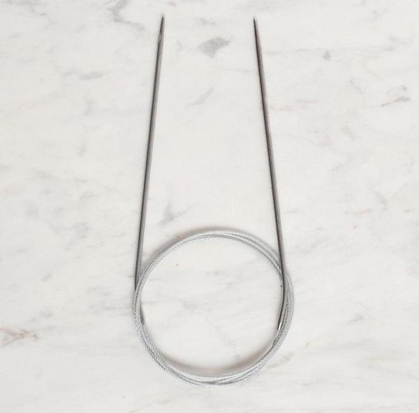  Crafts 2.5 mm Çelik Misinalı Şiş 100 cm - Image 1