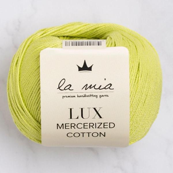 La Mia Lux Mercerized Cotton Fıstık Yeşili El Örgü İpi - 150 - 33751 - Image 1