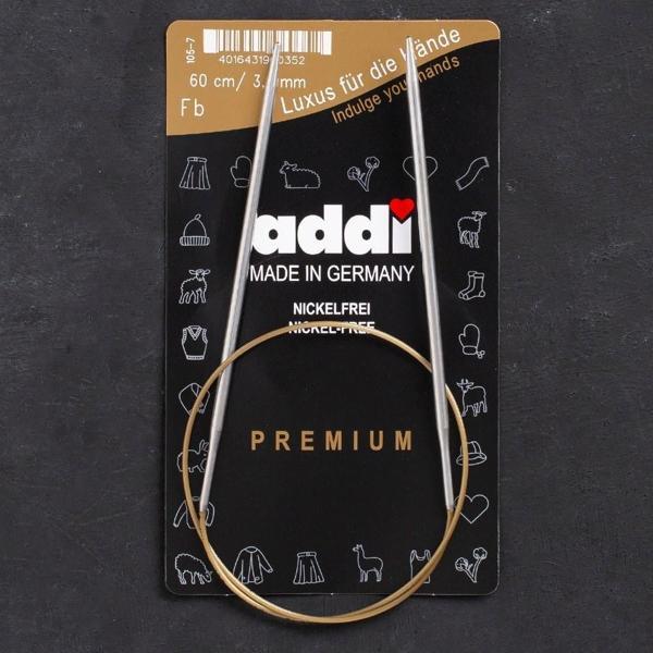 Addi 3,5mm 60cm Klasik Misinalı Şiş - 105-7 - Image 1