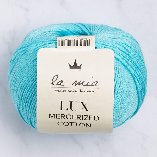 La Mia Lux Mercerized Cotton Cam Göbeği El Örgü İpi - 123 - 33749 - Image 1