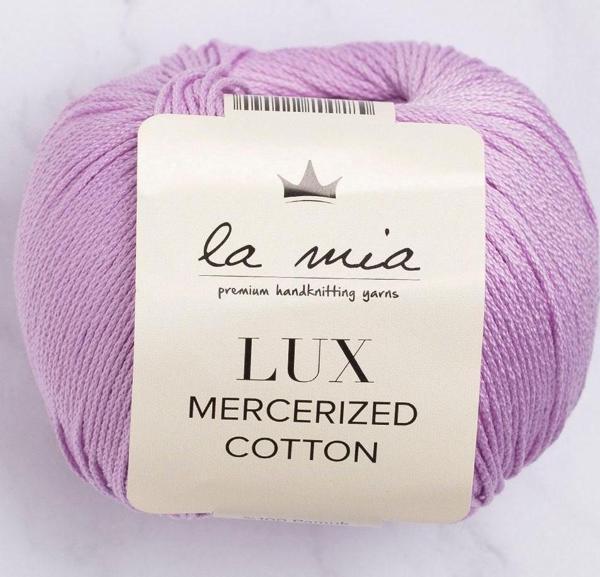 La Mia Lux Mercerized Cotton Lila El Örgü İpi - 53 - 33747 - Image 1
