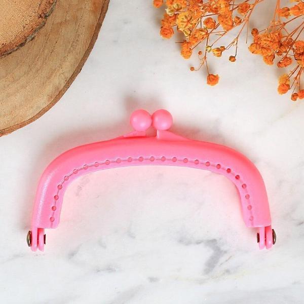 Plastik Cüzdan Klipsi-Pembe - Image 1